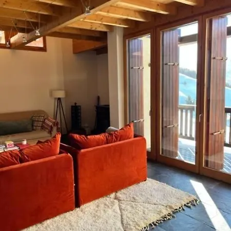 Chalet D'architecte-alpe D'huez 9p- 4ch- 1bureau Villard-Reculas